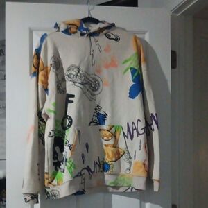 Men's Multicolor Graphic Hoodie
